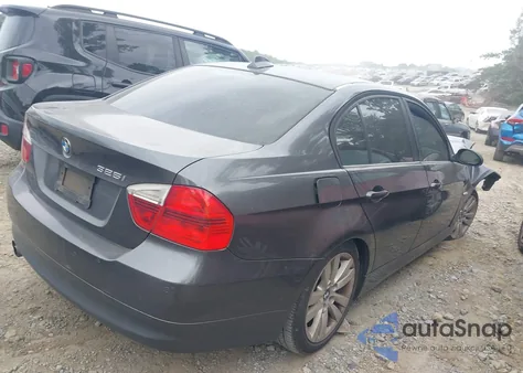 2006 BMW 325I z USA, uszkodzony, nr VIN WBAVB17596NK31298